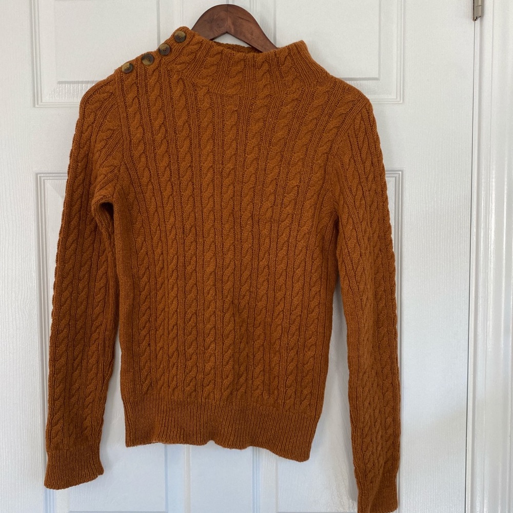 Mock neck sweater